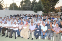 بالصور: جموع غفيرة في حفل تكريم المربي الراحل رأفت توفيق الدبسي في اللد